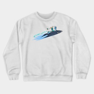 Catch up to the Shark Craft Crewneck Sweatshirt